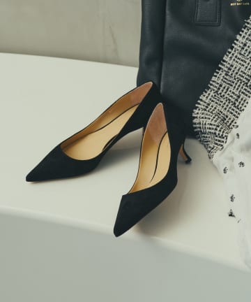 PUAL CE CIN(ピュアルセシン) 【Adour】ドゥヌーヴポインテッドトゥパンプス