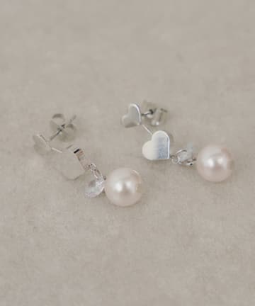 Chico(チコ) ハートパールピアス