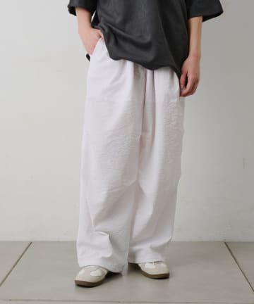 COLONY 2139(コロニー トゥーワンスリーナイン) 【セットアップ対応】ペーパーサッカーワイドパラシュートパンツ