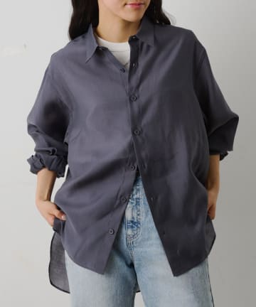 COLONY 2139(コロニー トゥーワンスリーナイン) エアリースルー長袖シャツ