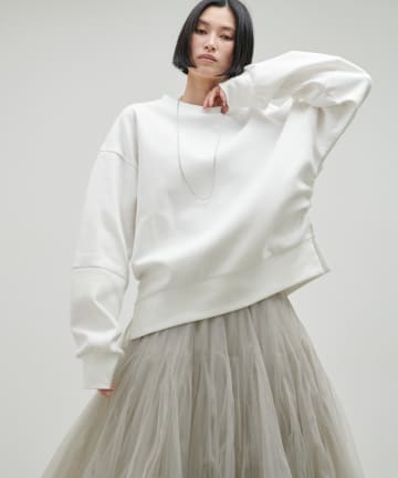 LARUTA(ラルータ) ダンボールニットデザインプルオーバー