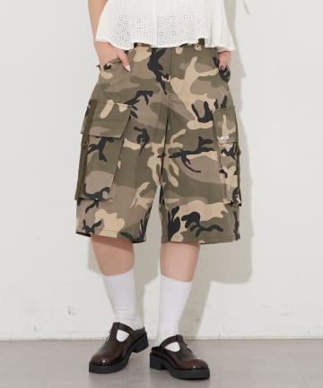 CIAOPANIC(チャオパニック) 【UNESS/ユーネス】カーゴハーフパンツ