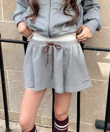 OUTLET(アウトレット) 【RAY CASSIN】ボンディングボリュームミニスカート