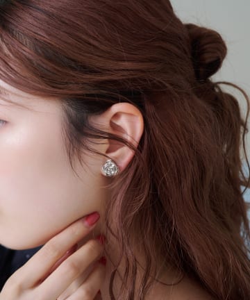 OUTLET(アウトレット) 【Kastane】ローズイヤリング