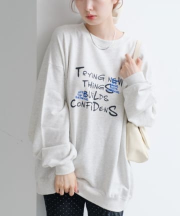 OUTLET(アウトレット) 【Kastane】バリエーションロゴスウェット