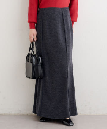 OUTLET(アウトレット) 【Kastane】B ニットライクスウェットスカート