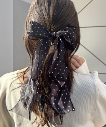 Lattice(ラティス) ドットリボンポニー