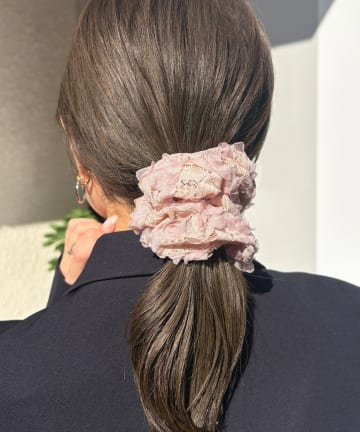 Lattice(ラティス) フラワーシュシュ