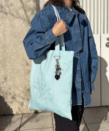 Lattice(ラティス) キラキラストーントートバッグ