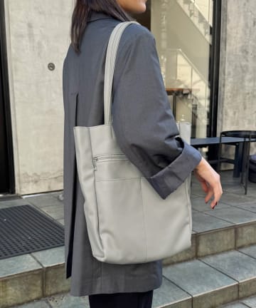 Lattice(ラティス) 10ポケット収納トートバッグ