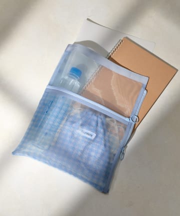 Lattice(ラティス) 【1/19 11:00~予約発売開始】チェックメッシュバッグインバッグ