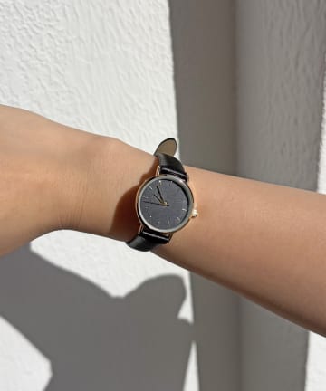 Lattice(ラティス) エコレザーベルトシンプルウォッチ