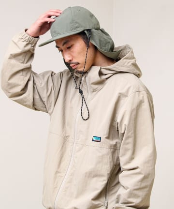 FREDY & GLOSTER(フレディ アンド グロスター) 【シェイド着脱で2WAY】NYLON SHADE CAP