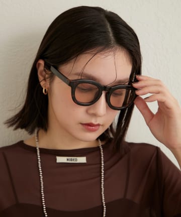 Omekashi(オメカシ) ボリュームフレームメガネ
