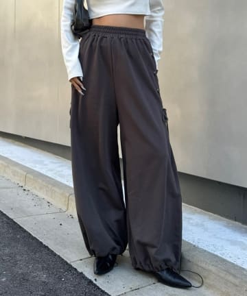 mline(エムライン) [mline]サイドレースアップスウェット