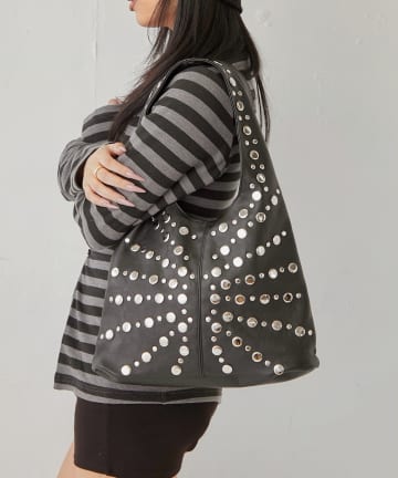 WHO’S WHO gallery(フーズフーギャラリー) RADIAL DOT PATTERN BAG
