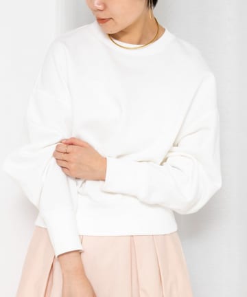 NOLLEY'S(ノーリーズ) ウォッシャブルスウェットプルオーバー