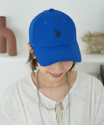 Remind me and forever(リマインドミーアンドフォーエバー) 【U.S. POLO ASSN. ×RMAF】刺繍ロゴキャップ