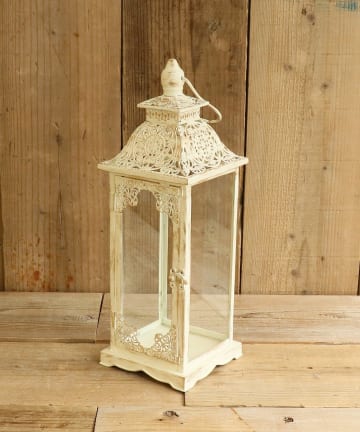 salut!(サリュ) 《WEB限定再入荷》ホワイトランタンオブジェ