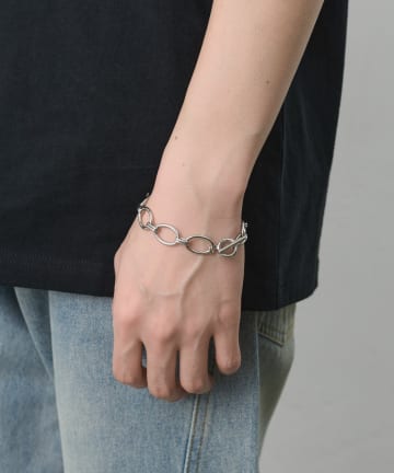 COLONY 2139(コロニー トゥーワンスリーナイン) 【UNISEX】サークルデザインチェーンブレスレット