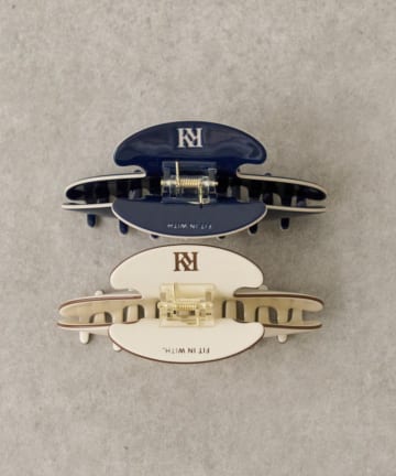 Kastane(カスタネ) 【fiw.】ロゴクラシックヘアクリップ