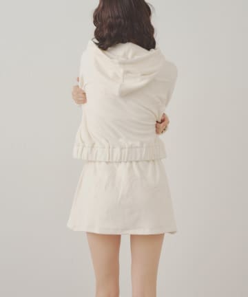 Chico(チコ) 【セットアップ対応】バックロゴタイトミニスカート