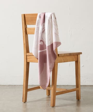 COLONY 2139(コロニー トゥーワンスリーナイン) フラワーストライプ柄スカーフ70×70