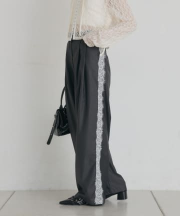 mline(エムライン) [mline]サイドレーススラックス