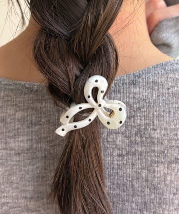 Lattice(ラティス) ドットリボンクリップセット(2P)