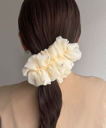 Lattice(ラティス) パール付きシアークリップ