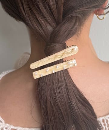 Lattice(ラティス) パールニュアンスクリップセット(3P)