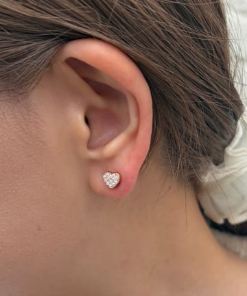 Lattice(ラティス) ハートマグネットピアス
