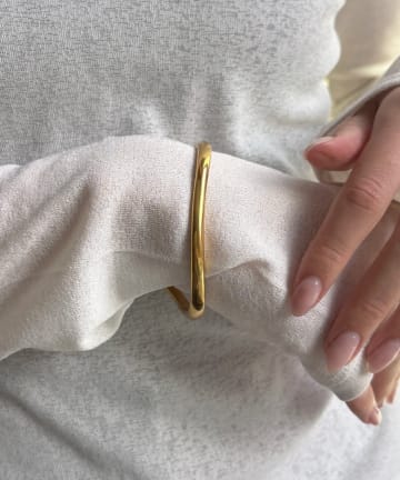 Lattice(ラティス) ＜ステンレス＞シンプルバングル