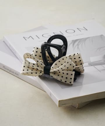 Lattice(ラティス) ドットリボンクリップ