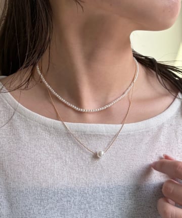 Lattice(ラティス) パールネックレスセット(2P)