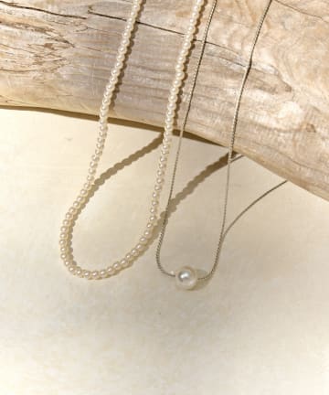 Lattice(ラティス) パールネックレスセット(2P)