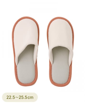 3COINS(スリーコインズ) カラーワッフルスリッパ