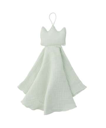 3COINS(スリーコインズ) ガーゼハンカチループ付き