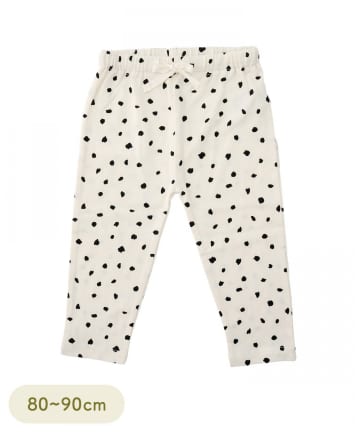 3COINS(スリーコインズ) プリントパンツ：80～90cm
