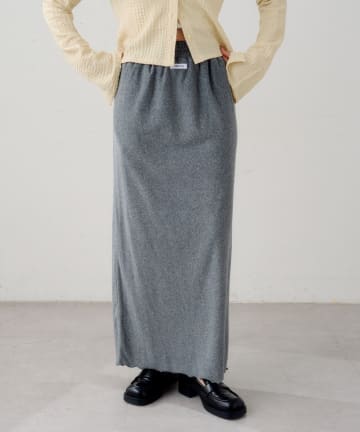 Kastane(カスタネ) 【3.12(木)12:00発売/4色展開】B パイルロングスカート