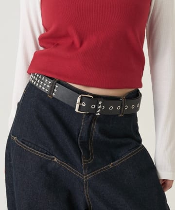 WHO’S WHO gallery(フーズフーギャラリー) STAR STUDDED BELT