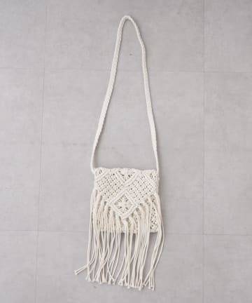 Remind me and forever(リマインドミーアンドフォーエバー) 【WEB限定】マクラメショルダー