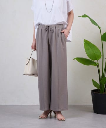 Jena　espace merveilleux(ジェナ　エスパスメルヴェイユ) リラックスイージーパンツ