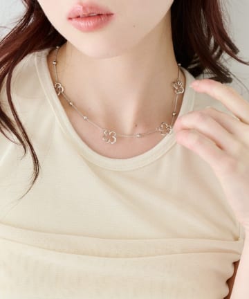 Kastane(カスタネ) 【fiw./3.12(木)12:00発売/WEB先行】ブルームネックレス