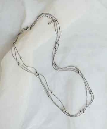 Kastane(カスタネ) 【fiw./3.12(木)12:00発売】ステーションネックレス