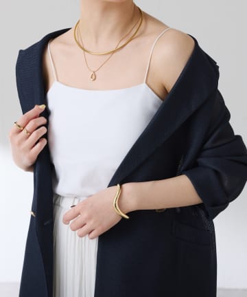 COLLAGE GALLARDAGALANTE(コラージュ ガリャルダガランテ) 【夏のマストハブアイテム】カップ付きキャミソール