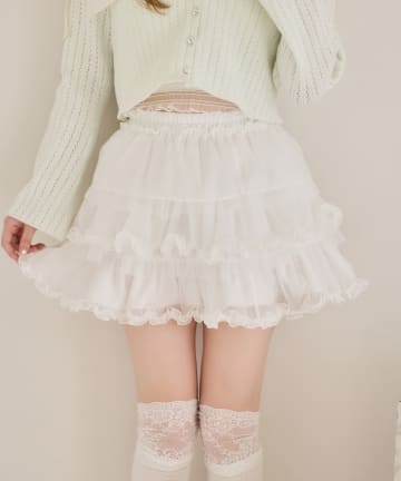 one after another NICE CLAUP(ワンアフターアナザー ナイスクラップ) フリフリミニスカート