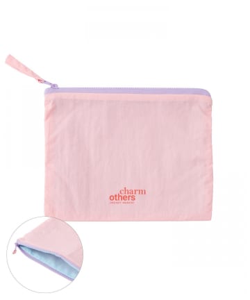 3COINS(スリーコインズ) スクエアポーチ