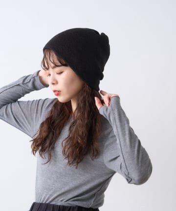 CIAOPANIC TYPY(チャオパニックティピー) 【プチプラ】ギャザーデザインビーニー