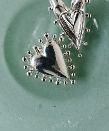 Kastane(カスタネ) 【fiw.】ドットハートブローチ